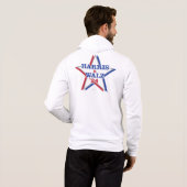 HARRIS & WALZ '24 – rits voor hoodie (Achterkant volledig)