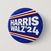 Harris Walz '24 Ronde Button 5,7 Cm (Voorkant)