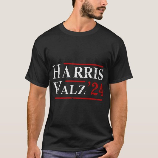 Harris Walz _24 T-shirt (Voorkant)