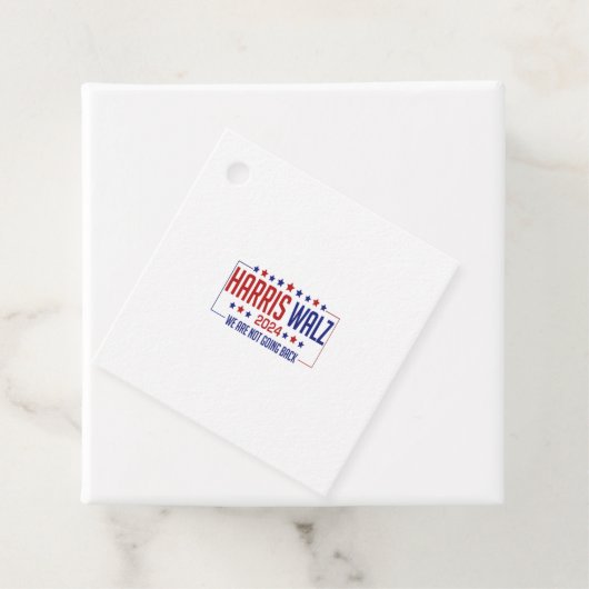 Harris Walz Bedankjes Labels (In situ)