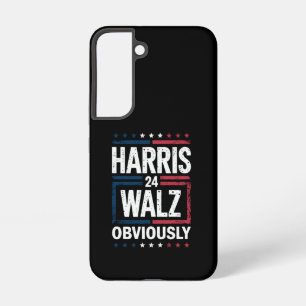 Harris Walz Blijkbaar Harris Waltz 2024 Verkiezing Samsung Galaxy Hoesje