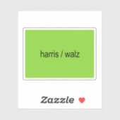 Harris / Walz Brat Summer Sticker (Vel)