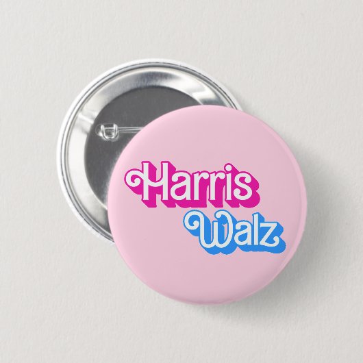 Harris Walz Button (Voorkant /achterkant)