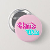 Harris Walz Button (Voorkant /achterkant)