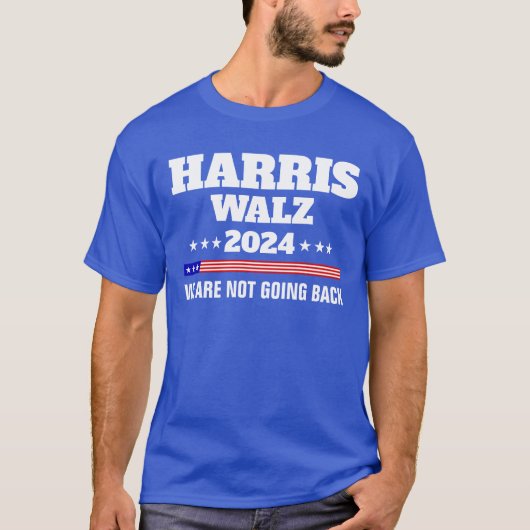 Harris Walz campagne 2024 T-shirt (Voorkant)