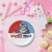 Harris Walz Campaign Papieren Bordje (Feest)