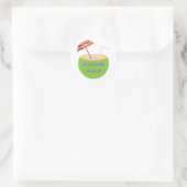 Harris Walz Cocnut Drink Sticker (Tas)