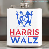 Harris Walz, Dancing Cats, Aangepaste QR-code, Has Heupfles