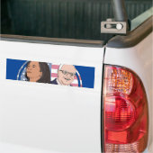 Harris Walz Election Bumpersticker (Op Truck)