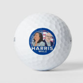 Harris Walz Election Golfballen (Voorkant)