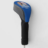 Harris Walz Election Golfheadcover (Schuin)