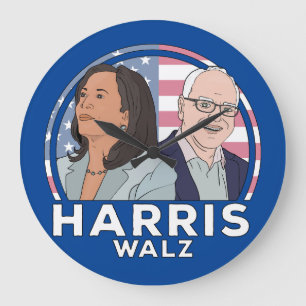 Harris Walz Election Grote Klok