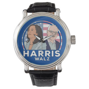 Harris Walz Election Horloge