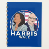 Harris Walz Election Planner (Voorkant)