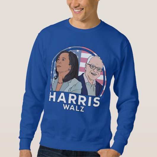 Harris Walz Election Trui (Voorkant)