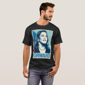 Harris Walz Forward T-shirt (Voorkant volledig)