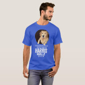 Harris/Walz Goldens voor Goodness t-shirt (Voorkant volledig)