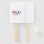 Harris Walz Handwaaier (Voorkant en achterkant)