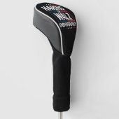 Harris Walz heeft de Harris Waltz 2024 verkiezinge Golfheadcover (Schuin)