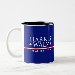 Harris Walz Ik ben met stomme Mok