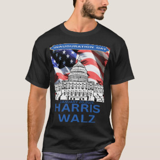 Harris Walz Inauguration day US president January  T-shirt