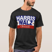 Harris Walz is duidelijk Harris 2024 Kamala T-shirt (Voorkant)