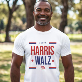 Harris Walz is voorstander van democratische verki T-shirt