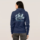 Harris Walz Joy 2 Blue Hoodie (Achterkant volledig)