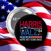 Harris Walz Kamala Harris 2024 Tim Walz Ronde Button 5,7 Cm