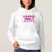 Harris Walz Kamala Harris voor President Hoodie (Voorkant)