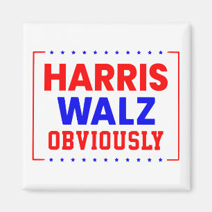 Harris Walz Kamala Harris voor President Magneet