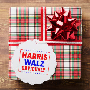 Harris Walz Kamala Harris voor President Ornament Kaart