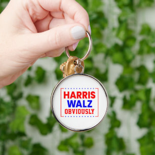 Harris Walz Kamala Harris voor President Sleutelhanger