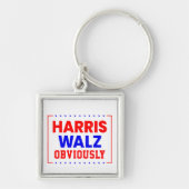Harris Walz Kamala Harris voor President Sleutelhanger (Voorkant)