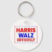Harris Walz Kamala Harris voor President Sleutelhanger (Voorkant)