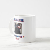 Harris Walz Kattenfoto Kinderloze Kattendames Unit Koffiemok (Voorkant links)