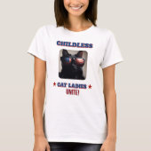 Harris Walz Kinderloze Kattendames Unite Kattenfot T-shirt (Voorkant)