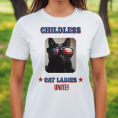 Harris Walz Kinderloze Kattendames Unite Kattenfot T-shirt