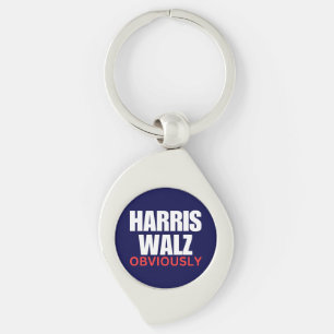 Harris Walz NATUURLIJK Harris Walz 2024 natuurli Sleutelhanger