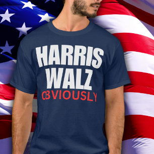 Harris Walz NATUURLIJK   Harris Walz 2024 natuurli T-shirt