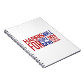 Harris Walz Notitieboek (Rechterzijde)