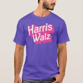 Harris Walz Pink T-shirt (Voorkant)