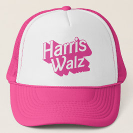 Harris Walz Pink Trucker Pet
