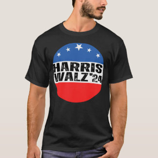 Harris walz president 2024 democratic t-shirt