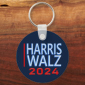 Harris Walz presidentsverkiezingen 2024 Sleutelhanger (Achterkant)