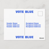 Harris & Walz Rainbow Briefkaart (Achterkant)