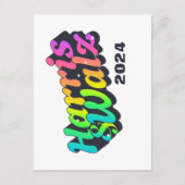 Harris & Walz Rainbow Briefkaart (Voorkant)