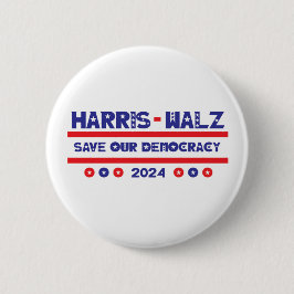 harris-walz redden onze democratische Button