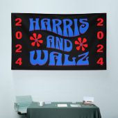 Harris & Walz Retro bloemen Spandoek (Beurs)