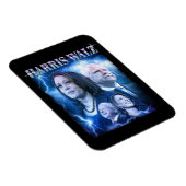 Harris Walz Retro jaren 90 stijl Magneet (Rechterzijde)